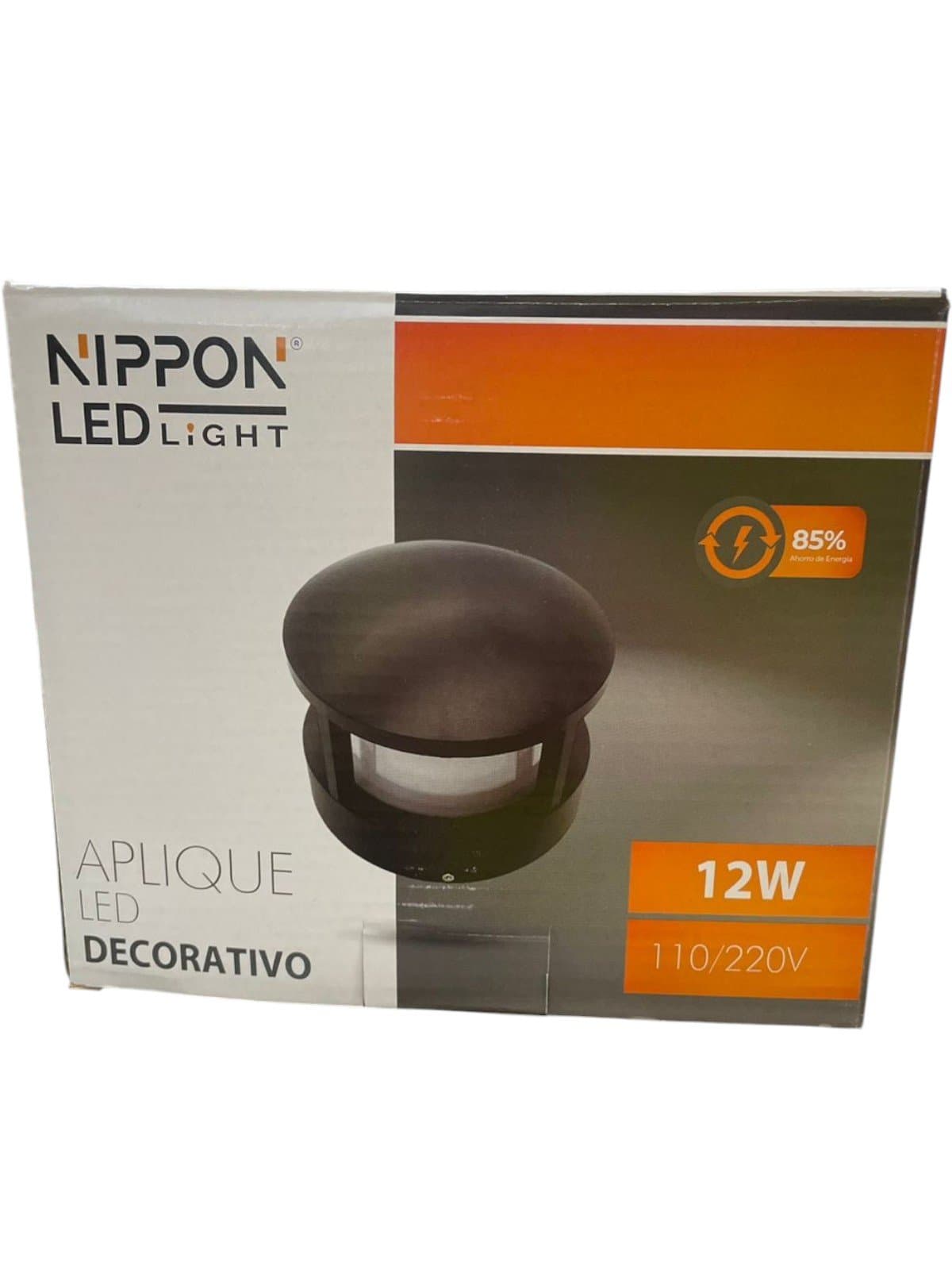 APLIQUE LED CIRCULAR CON TAPA 12W 3000K