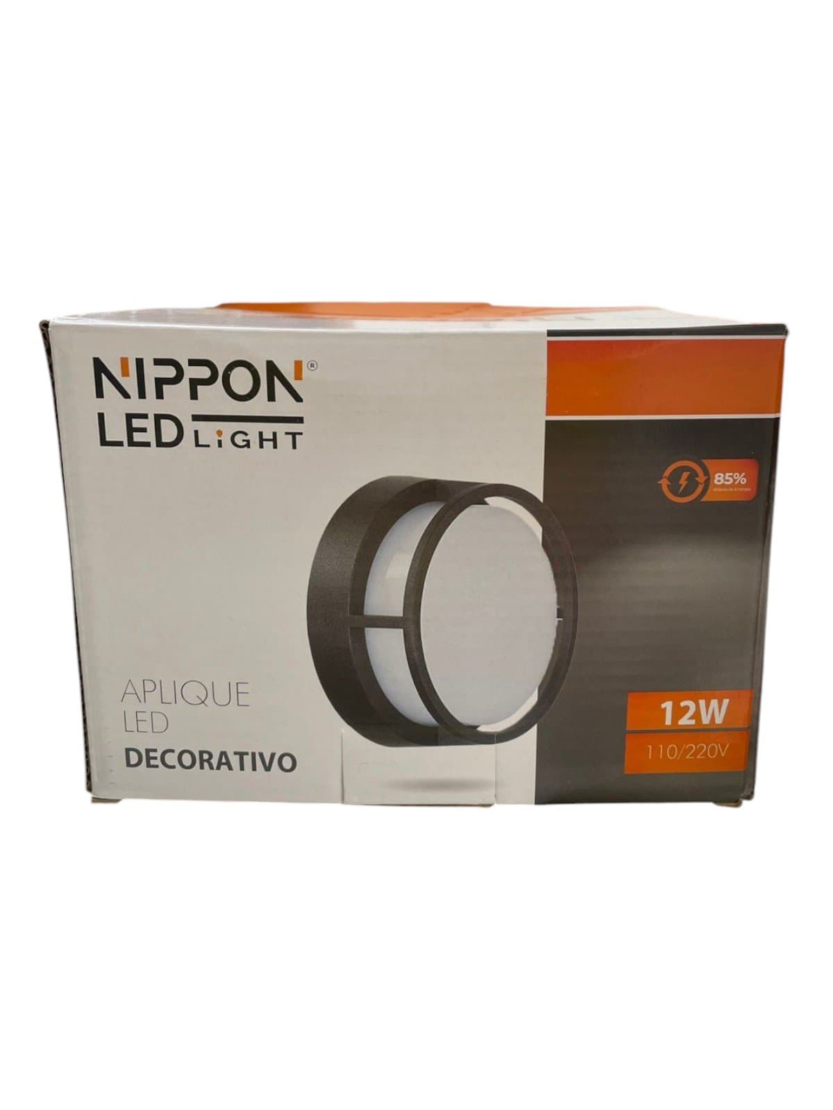 APLIQUE LED CIRCULAR SIN TAPA 12W 3000K
