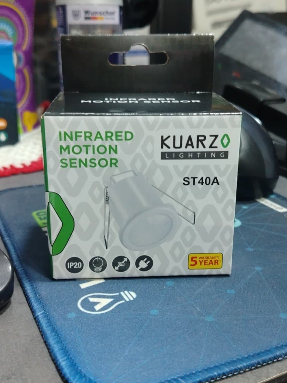 KUARZO SENSOR DE MOVIMIENTO PARA GYPSUM 360G