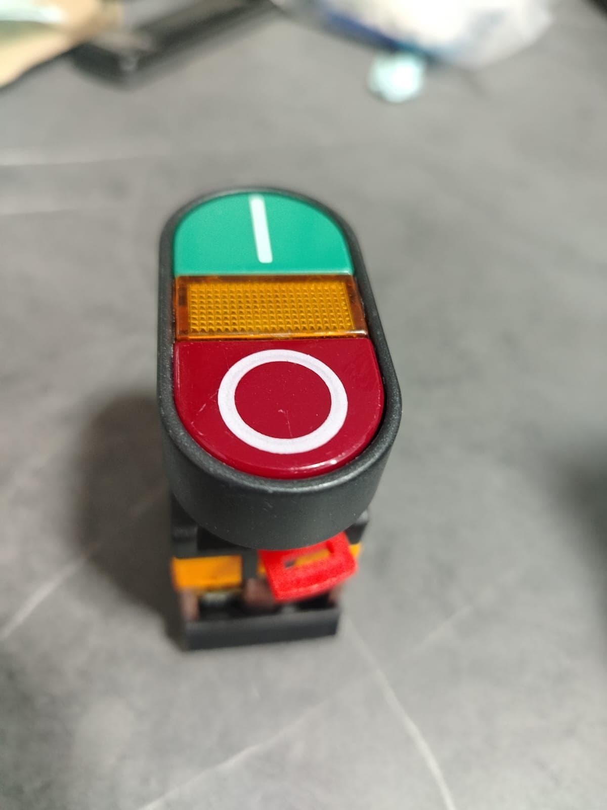XILED PULSADOR PLASTICO DOBLE ILUMINADO 22MM