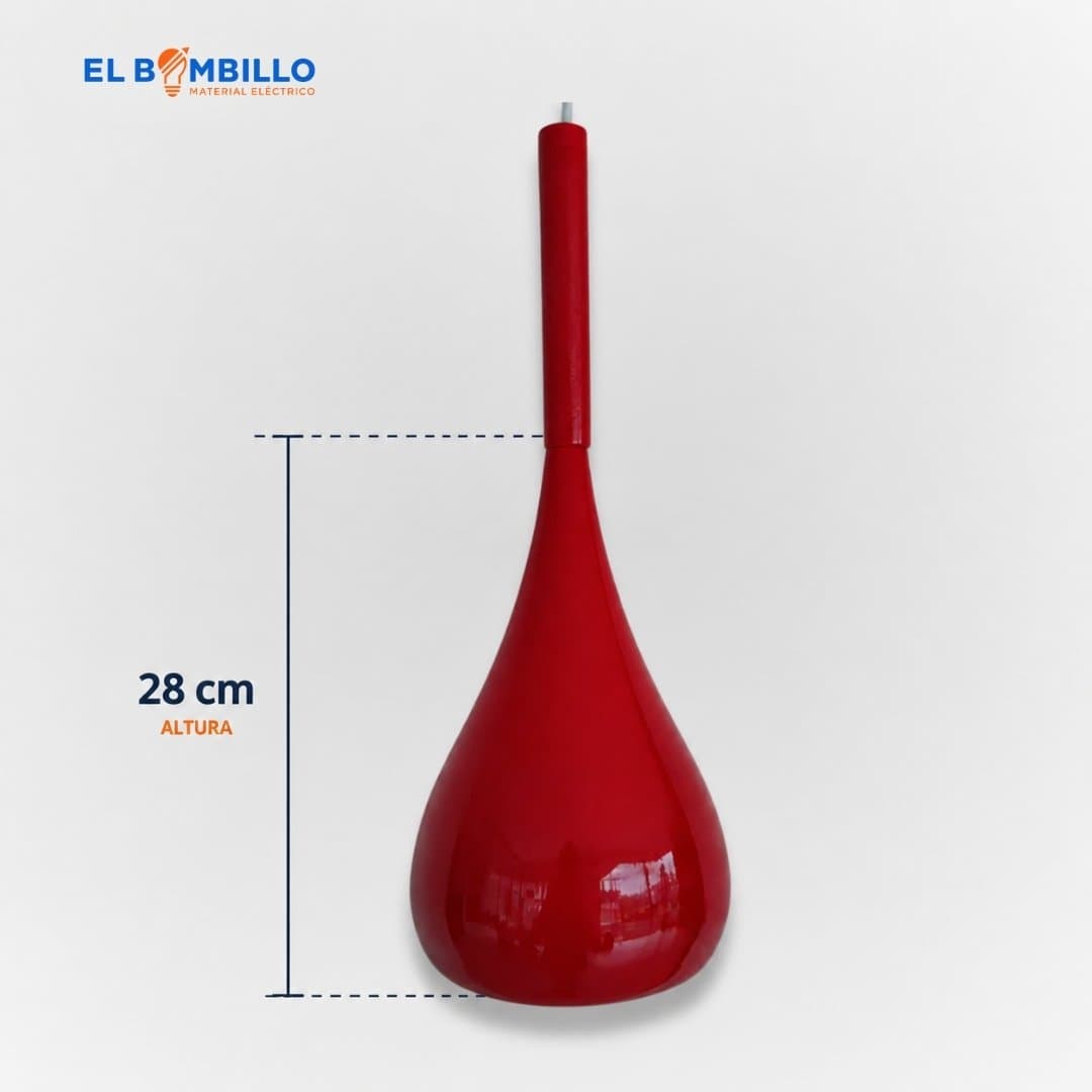 XILED LAMPARA COLGANTE LINEA SLEZA 1634CM E27 1 METALALUMINIO COBRE