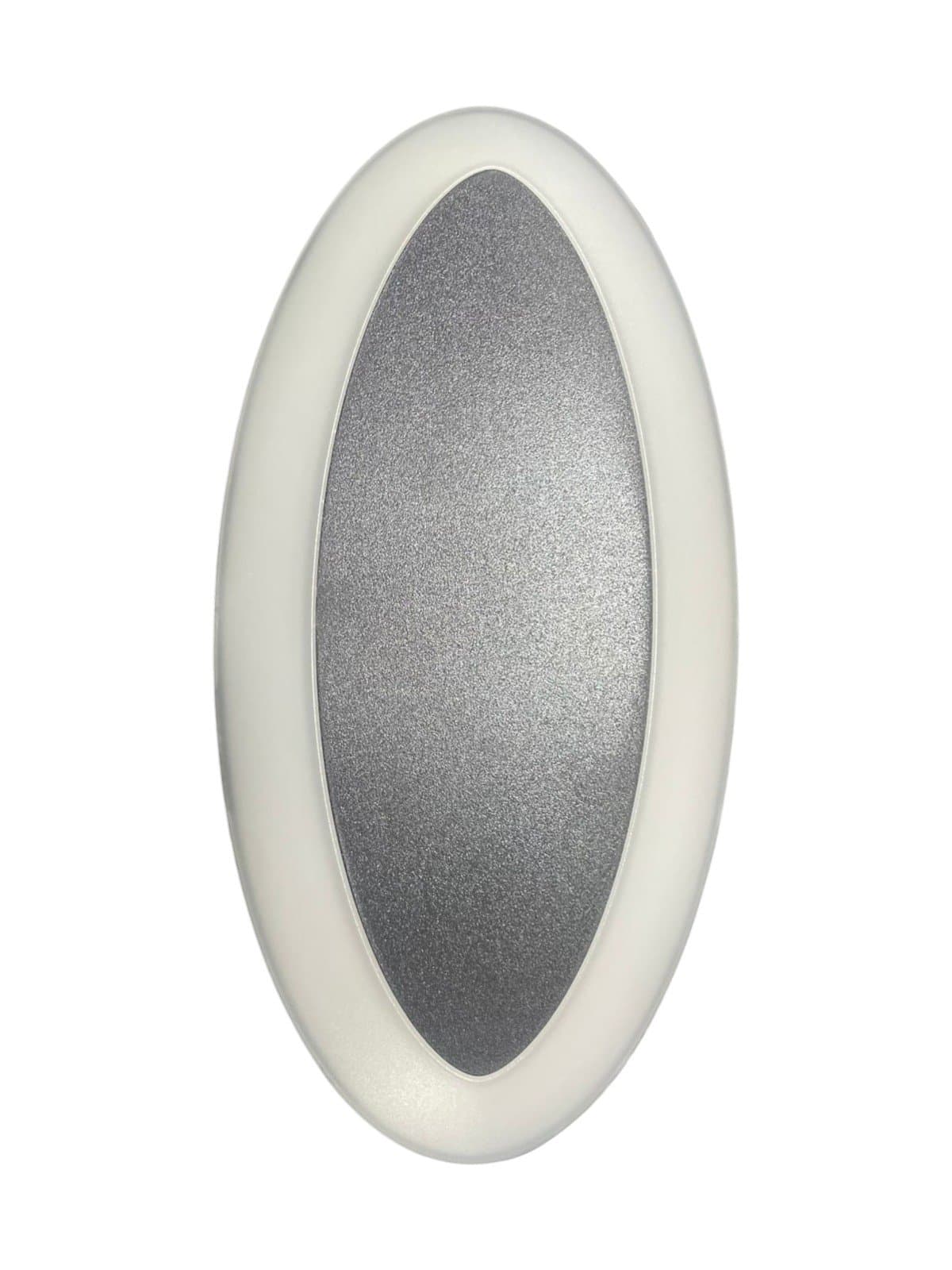 APLIQUE DE EXTERIOR LED DUBLIN DE ALUMINIO NEGRO Y ACRILICO UP AMP;AMP; DOWN 10W 3000K IP65 18X9X6 CM