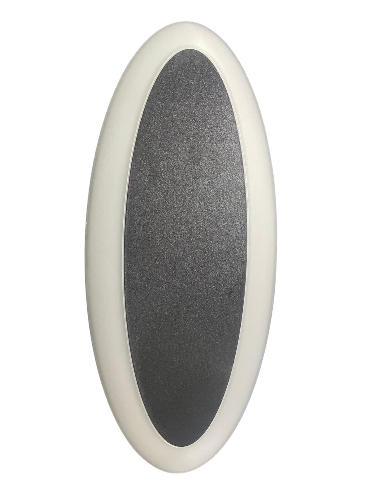 APLIQUE DE EXTERIOR LED DUBLIN DE ALUMINIO NEGRO Y ACRILICO UP AMP;AMP; DOWN 12W 3000K IP65 23X10X6 CM