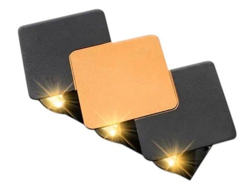 APLIQUE LED DE PARED ROMBO 6 LUCES 18W RGB
